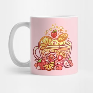 Strawberry Lemonade Teacup Mug